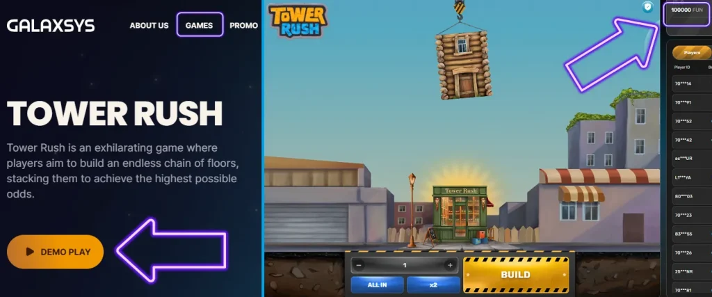 Lancer Tower Rush Demo